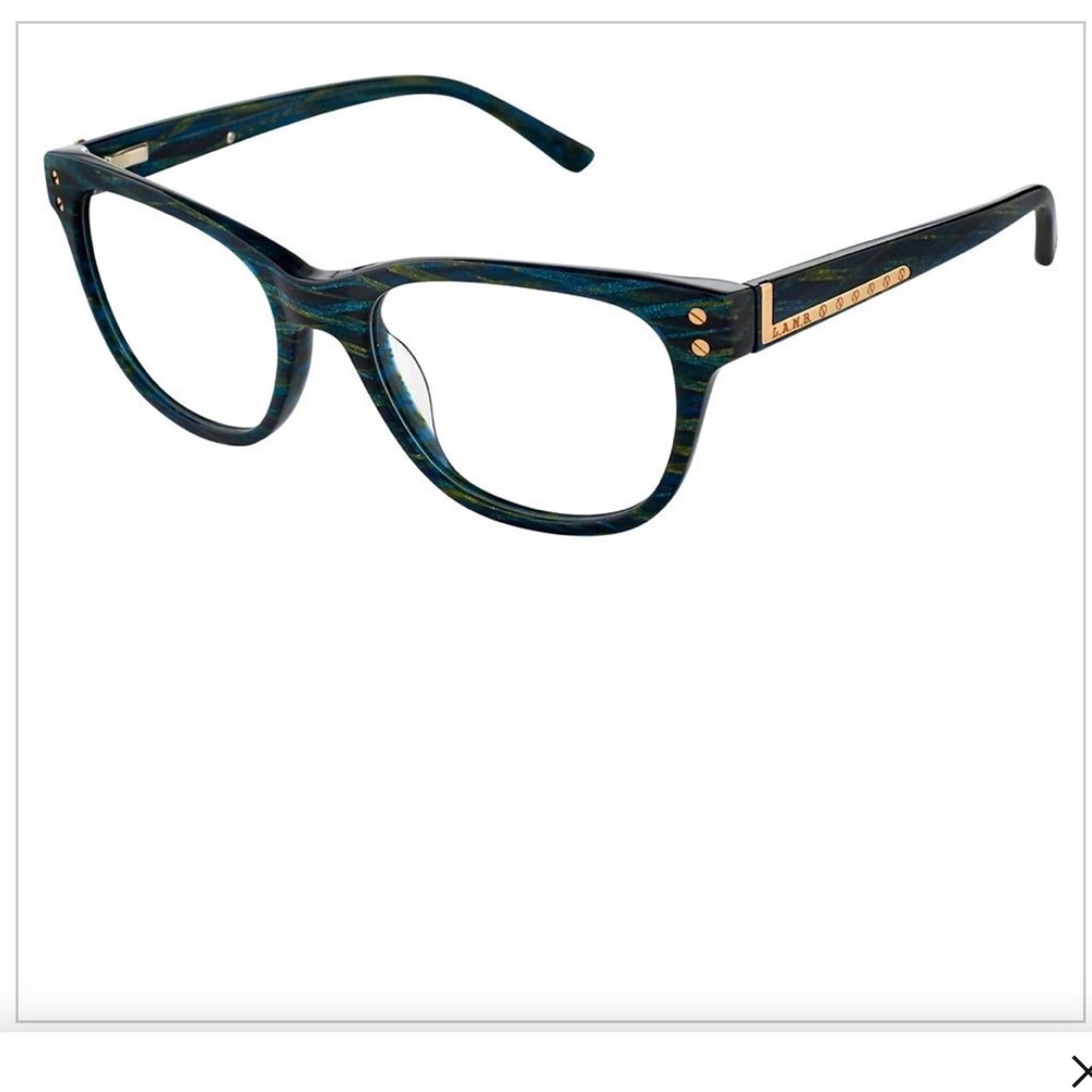 NEW L.A.M.B. LA040 NAV 53.18.135 Women’s Eyeglasses Frames